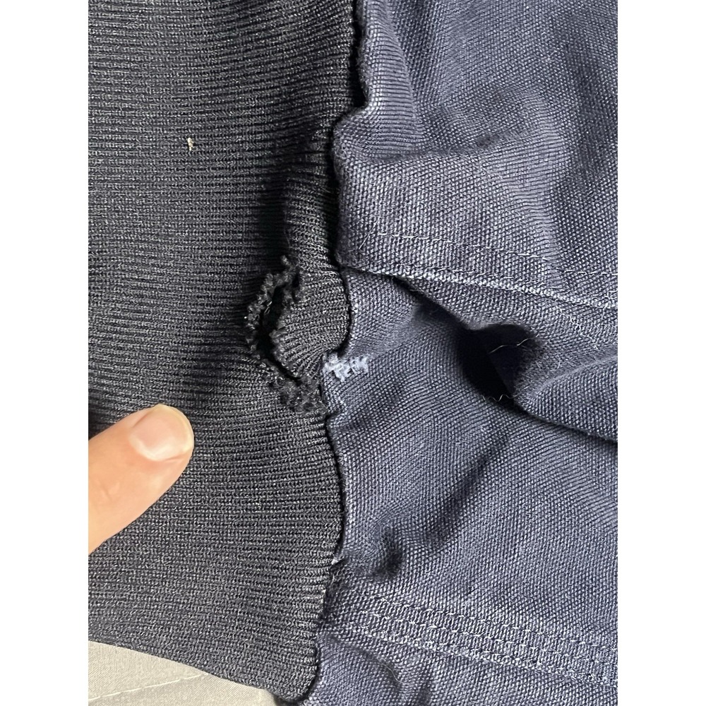 Vintage Carhartt‎ J131 DNY Dark Navy Hooded Jacket Sz XL Sylvester Polansky Seed - Picture 7 of 12